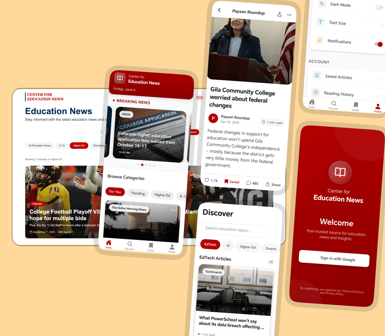 Center for Education News